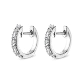 Essential Diamond Hoop Earrings - Dracakis Jewellers